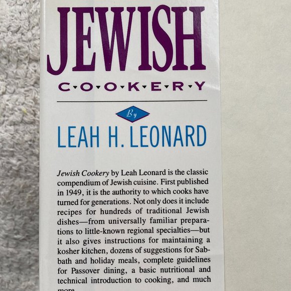 JEWISH COOKERY 1986 Jewish traditional Kosher Sabbath Passover +Holidays - Picture 3 of 11